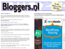 Tablet Screenshot of bloggers.nl